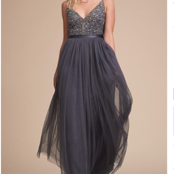 Anthropologie Dresses & Skirts - BHLDN Avery Dress Anthropologie Blue